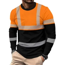 Alternative view of 👕 50% OFF NOW! ✨ Men's 3D Printed Active Shirt – High-visibility, breathable & athletic fit – Perfect for running, cycling or outdoor sports – lightweight and comfortable 🌿