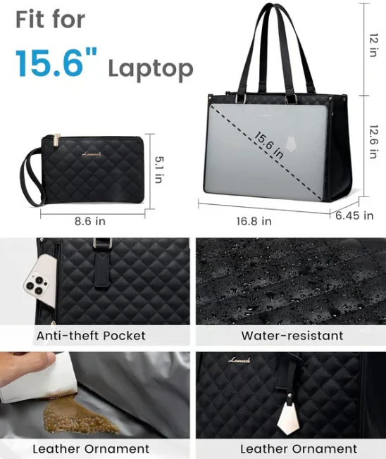 🔥Hot Sale 50% OFF🔥3 in 1 Lunch Tote Bag for Women🎁Free Matching Wallet⏰ - Image 3