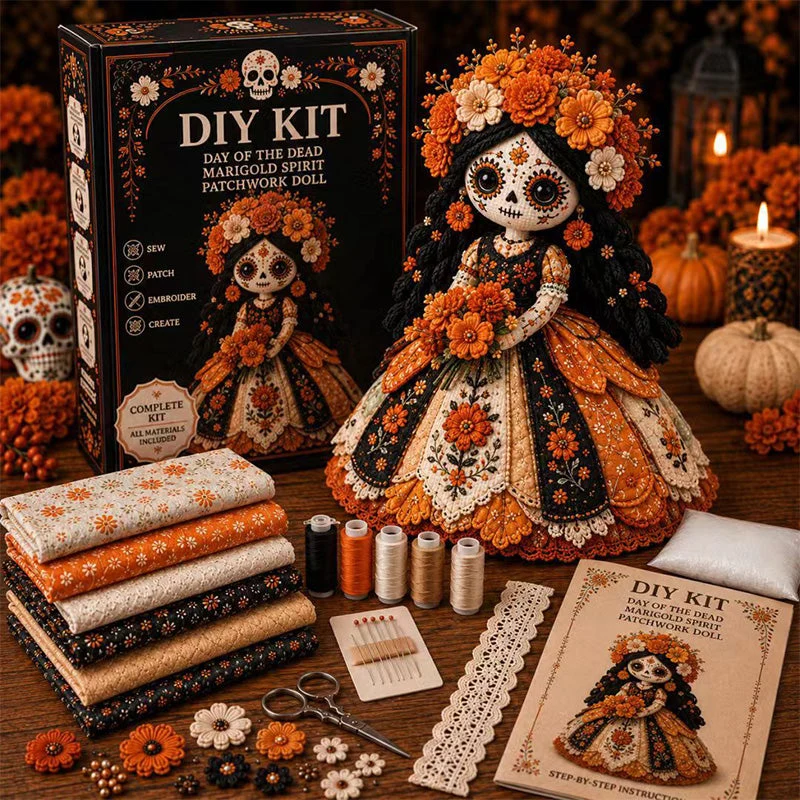 Alternative view of 🧵Spooky Craft Skeleton Kit