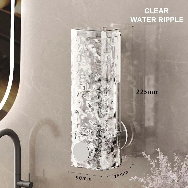 Universal Wall Mounted Suction Cup Shampoo Dispenser - Image 9
