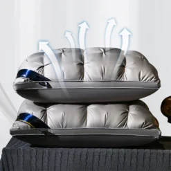 Alternative view of 🥳 2026 HOT SALE 🥳 💞 Washable ergonomic neck pillow – Breathable and soft with 3D stitching.