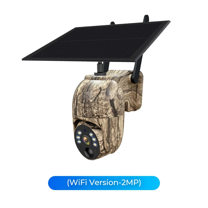 Alternative view of 🥳2026 HOT SALE🥳💞50K+ SOLD!🏠⚡ 50% OFF! 4MP Solar PTZ Camera – 355° pan & tilt, eliminates blind spots. Built-in battery, solar rechargeable. Two-way talk, instant alerts. Tough enough for any weather. 🌧️🛡️