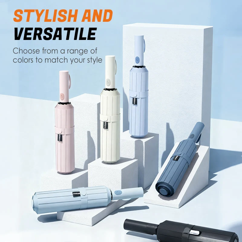 Durable Automatic Umbrella for Sun & Rain - Image 12