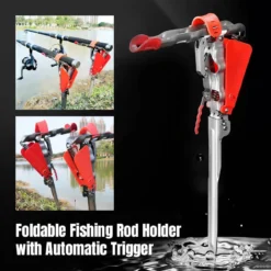š„Last Day 49% OFF -š£Foldable Fishing Rod Holder with Automatic Trigger