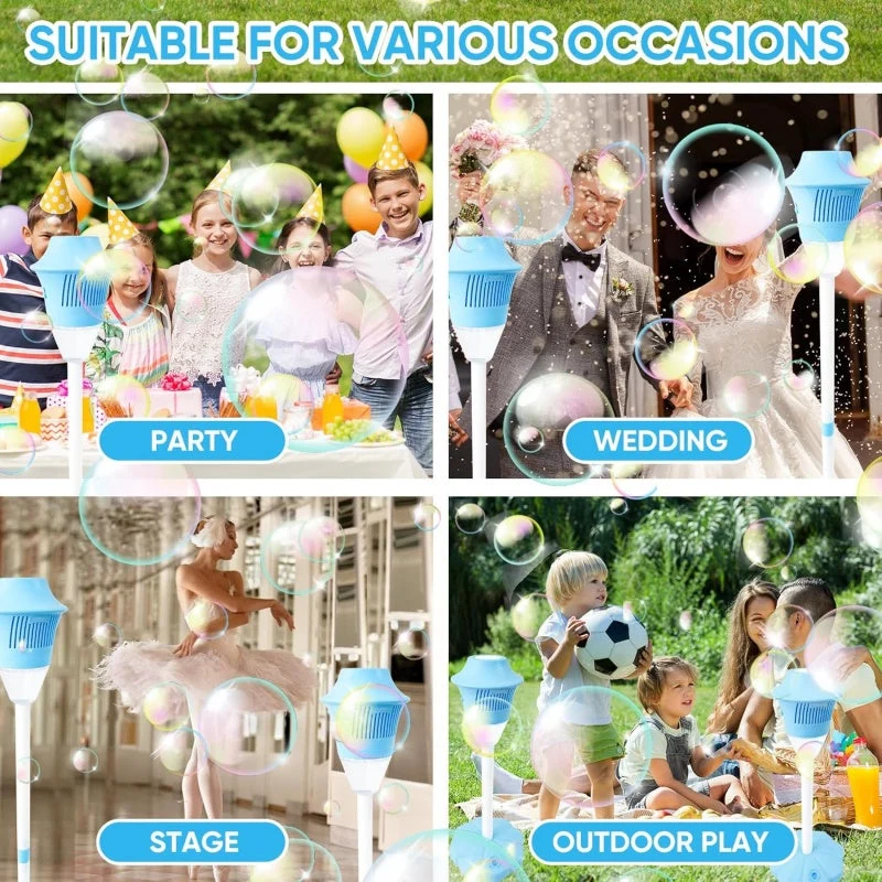 π48% OFF NOW ! β‘ Automatic Handheld Bubble Machine for Kids β One-Touch Operation, Rich Bubbles & Portable Design - Image 9